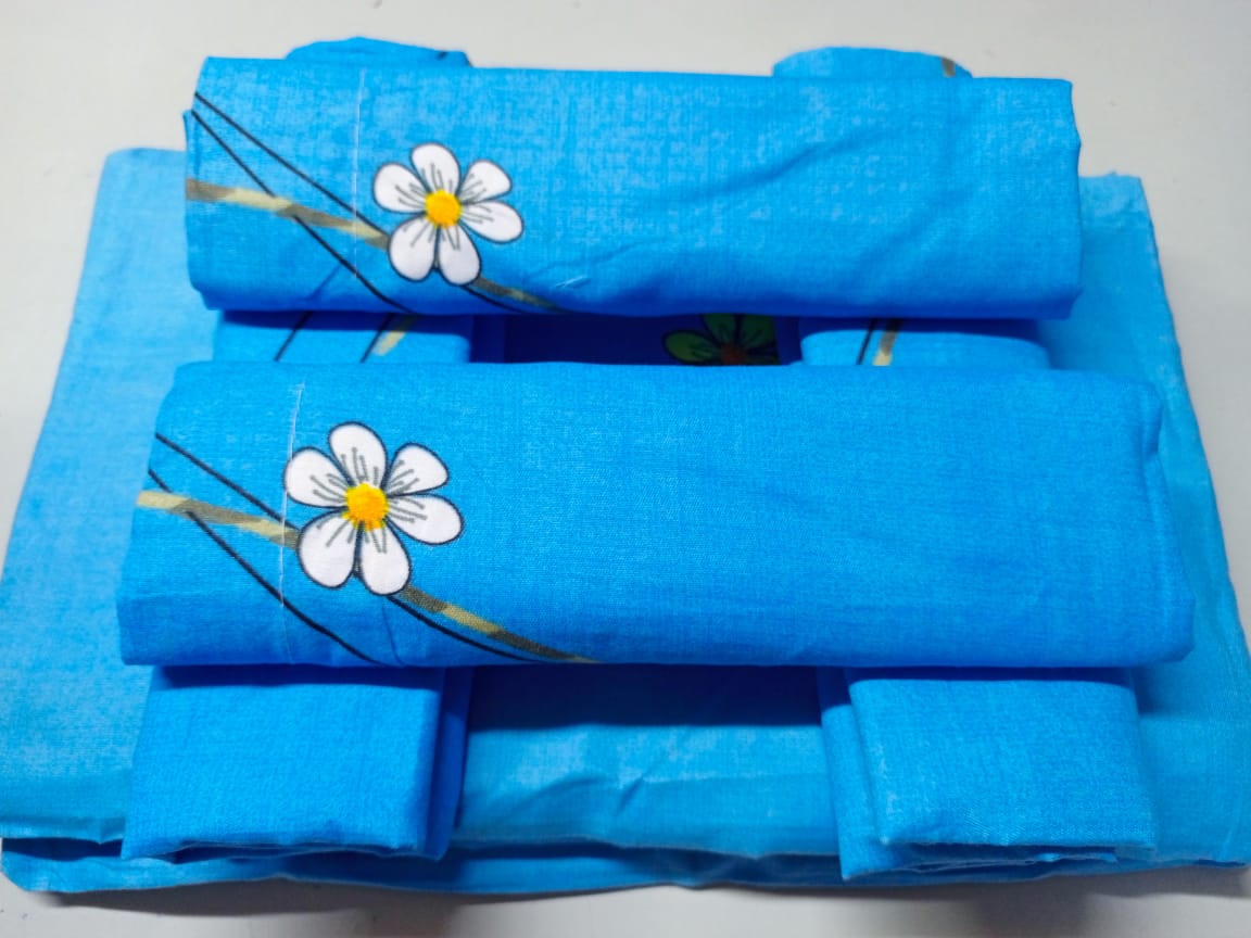 6pc set bedsheets 6*7 (2 Bed sheets, 4 pillow cases)