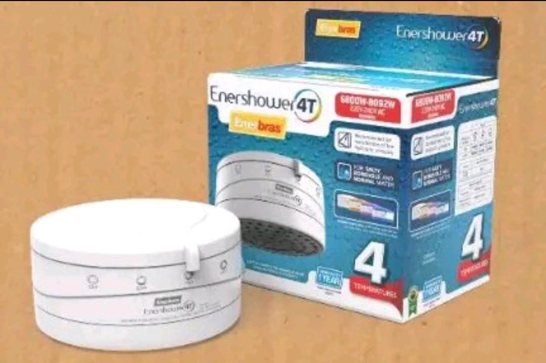 4t instant shower head for borehole hard salty & fresh soft water