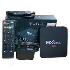 MXQ Pro 4K Android TV Box – 8GB Storage + 1GB RAM – Ultra HD Streaming Media Player with Wi-Fi & HDMI Support