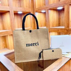 Fashion Printed Eco-Friendly Shopping Bag With Heavy Commuter Linen Tote  Tote Bags