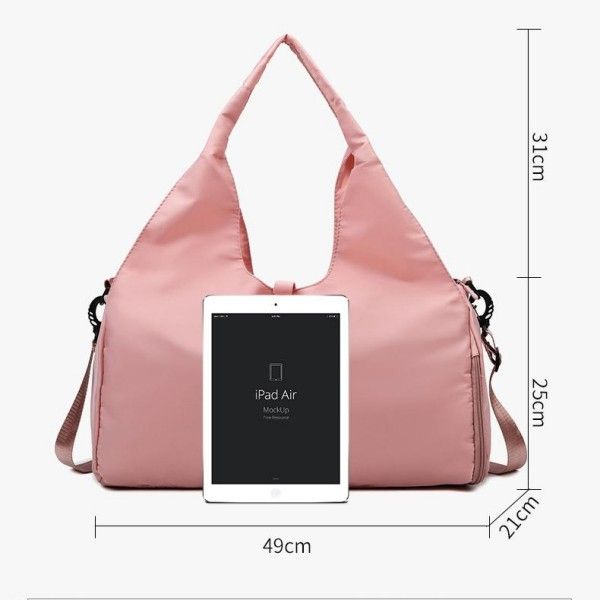 Yoga Women Sports Fitness Hand Luggage Wear-Resistant Large Capacity Storage Travel Bag