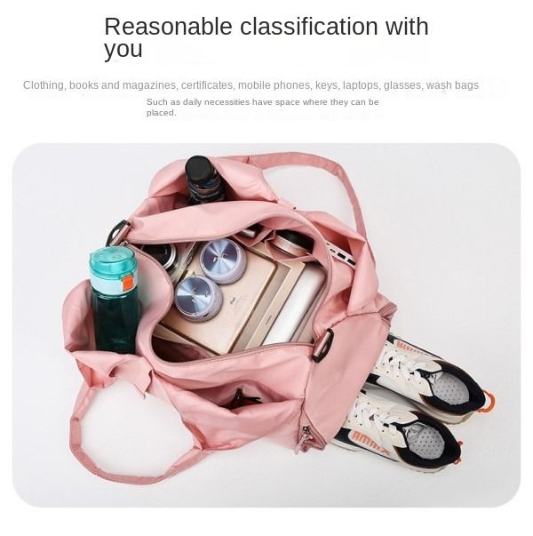 Yoga Women Sports Fitness Hand Luggage Wear-Resistant Large Capacity Storage Travel Bag