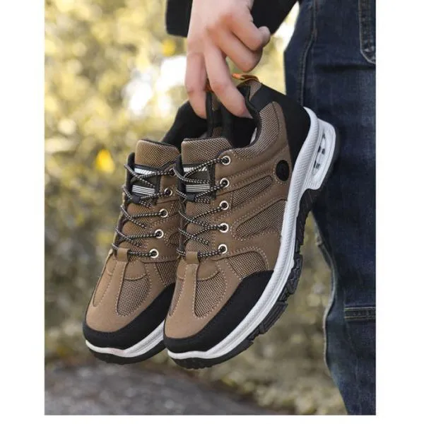 Men's fashion breathable mesh cloth anti-slip wear safety work labor protection shoes sports shoes  Sneakers