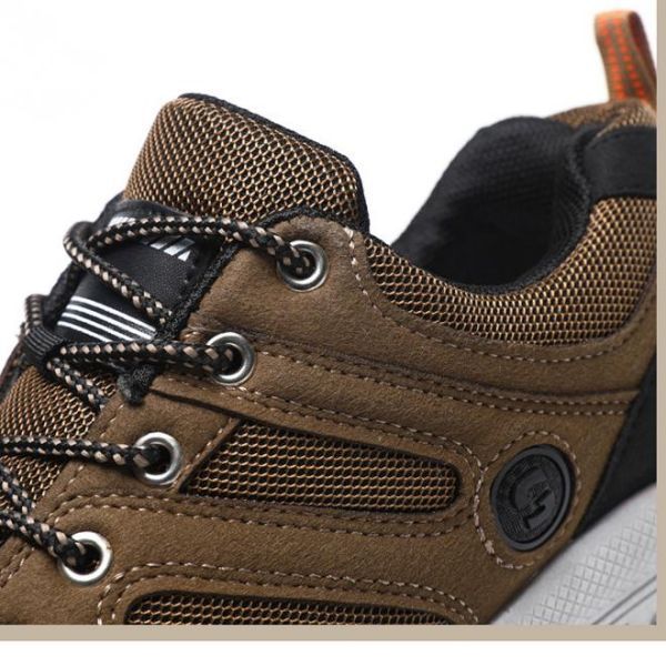 Men's fashion breathable mesh cloth anti-slip wear safety work labor protection shoes sports shoes  Sneakers