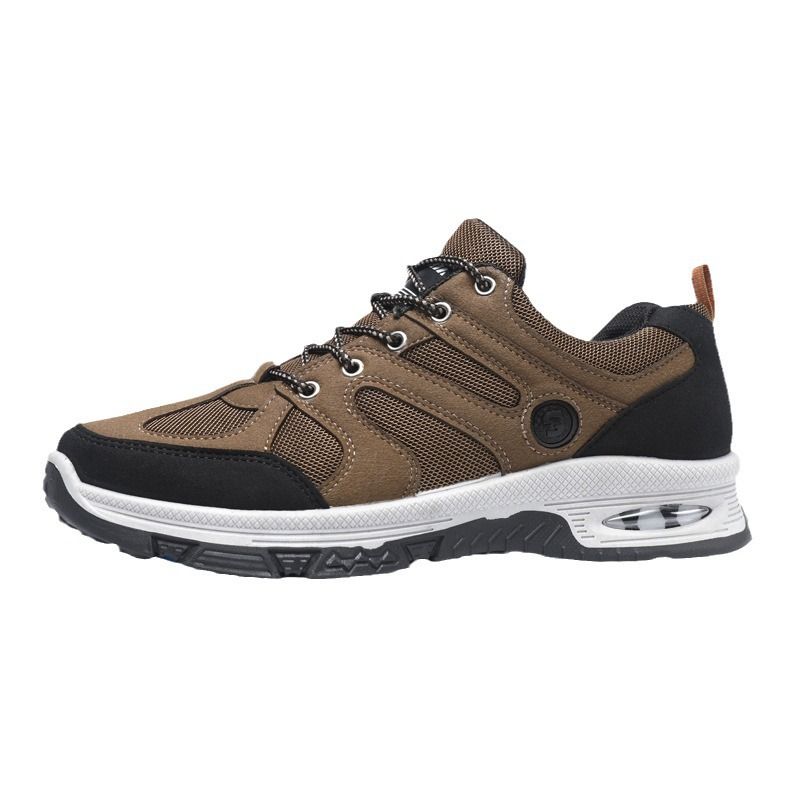 Men's fashion breathable mesh cloth anti-slip wear safety work labor protection shoes sports shoes  Sneakers