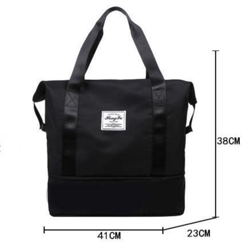 Men's And Women's Dry Wet Separation Exercise Handheld Single Shoulder Yoga Fitness Bag Large Capacity Travel Bag  Travel Bags
