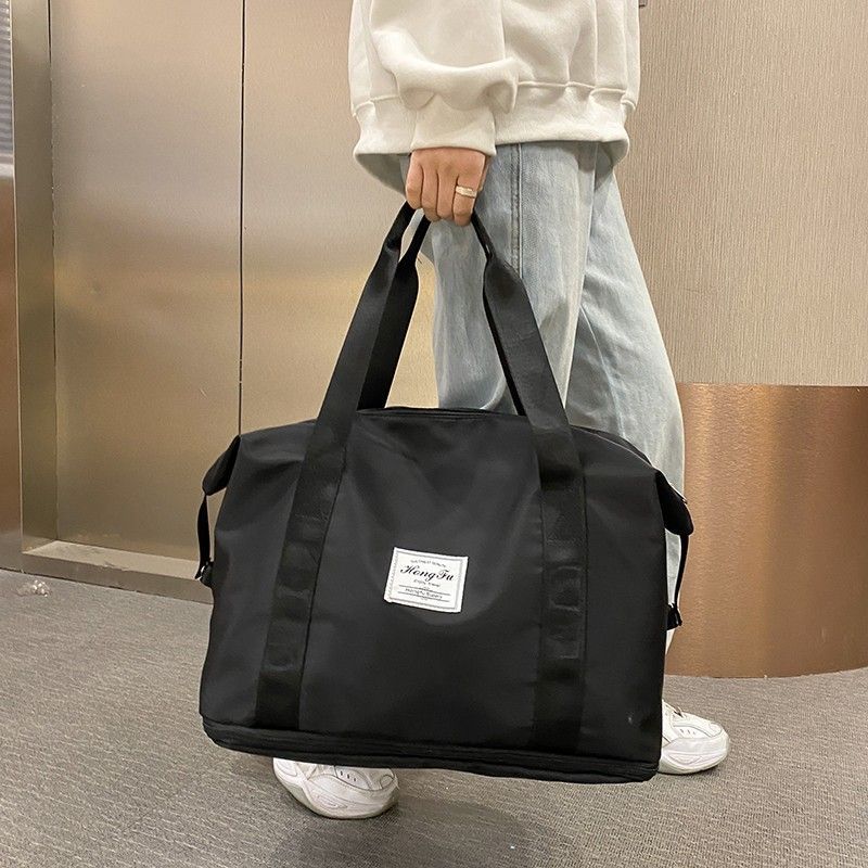 Men's And Women's Dry Wet Separation Exercise Handheld Single Shoulder Yoga Fitness Bag Large Capacity Travel Bag  Travel Bags