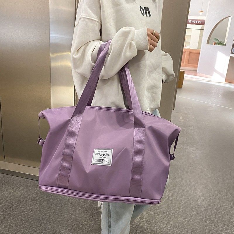 Men's And Women's Dry Wet Separation Exercise Handheld Single Shoulder Yoga Fitness Bag Large Capacity Travel Bag  Travel Bags