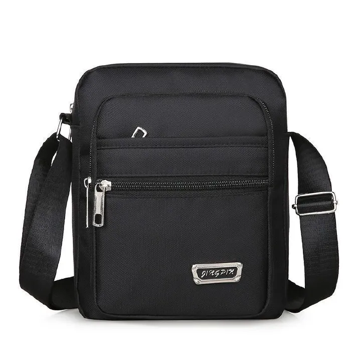 Leisure Large Capacity Multi-Layer Waterproof Shopping And Commuting Men's Shoulder Crossbody Bag Cross-Body Sling Bags