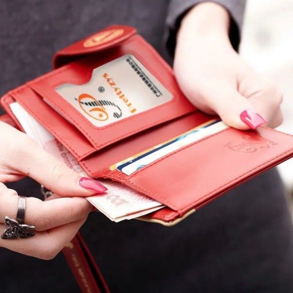 Women's Fashion Card Bag Portable Storage Premium Sense Women's Purse Wallets & Holders