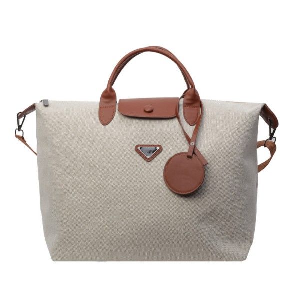Large Capacity Gym Bag For Short Trips Advanced Sense Lightweight Going Out Handbag  Top-Handle Bags