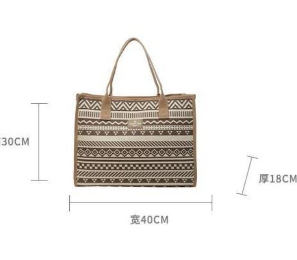 Women's Large Capacity Canvas Daily With Simple Fashion Shoulder Handbag Shoulder Bags