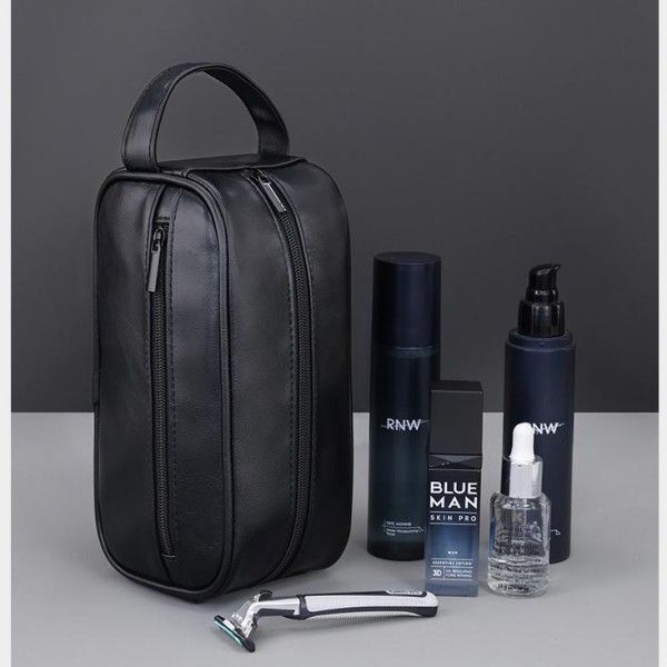 Travel And Business Trip Supplies, Outdoor Men's And Women's Toiletry Bags, Pu Portable Hand-Held Cosmetic Bags