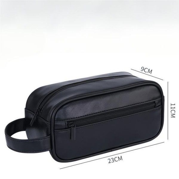 Travel And Business Trip Supplies, Outdoor Men's And Women's Toiletry Bags, Pu Portable Hand-Held Cosmetic Bags