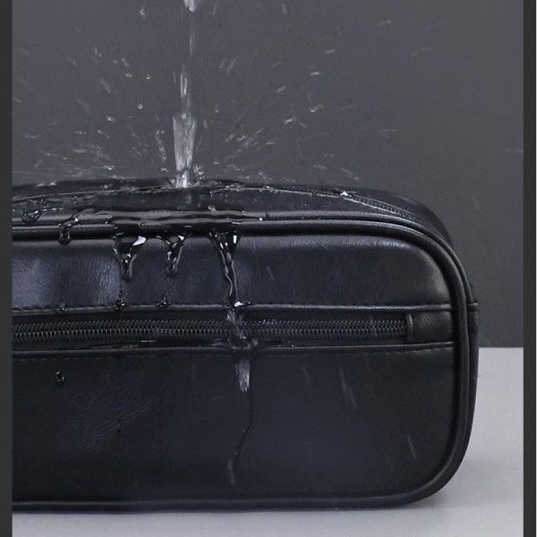 Travel And Business Trip Supplies, Outdoor Men's And Women's Toiletry Bags, Pu Portable Hand-Held Cosmetic Bags