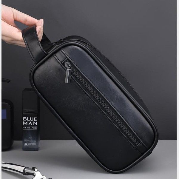 Travel And Business Trip Supplies, Outdoor Men's And Women's Toiletry Bags, Pu Portable Hand-Held Cosmetic Bags