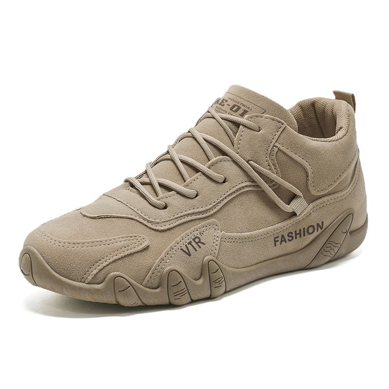 Men's Fine Work Before Lacing Breathable Work Work Non-Slip Sneakers Casual Board Shoes  Sneakers