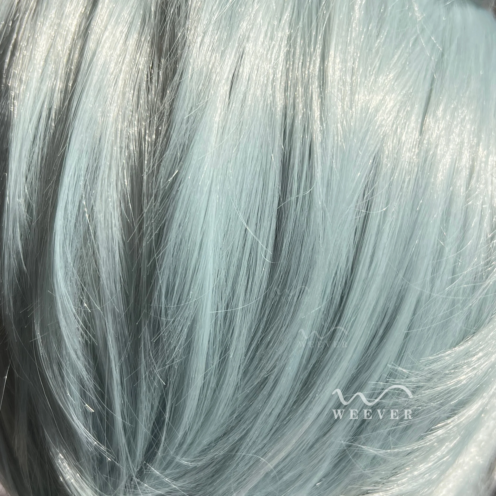 Men's Lace Front Wig Dark Blue And Gray Back Hairstyle Short Hair High-Temperature Synthetic Hair Cosplay Wig