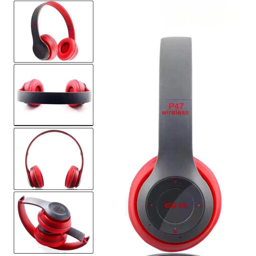 Headphones This Year's Popular Niche Design Advanced Sense Simple Personality All-In-One P47 Headset Bluetooth 5.0 Stereo Headset