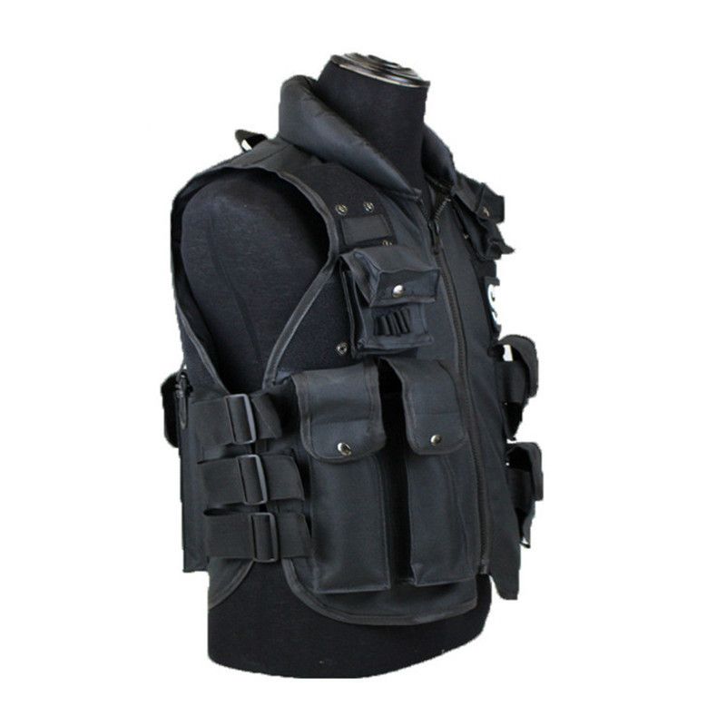 Secret Service Tactical Vest Unisex Adult Outdoor Field Demolition Kit  Waistcoat