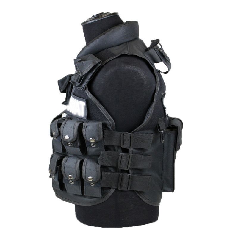 Secret Service Tactical Vest Unisex Adult Outdoor Field Demolition Kit  Waistcoat