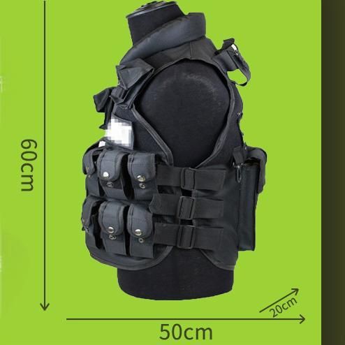 Secret Service Tactical Vest Unisex Adult Outdoor Field Demolition Kit  Waistcoat