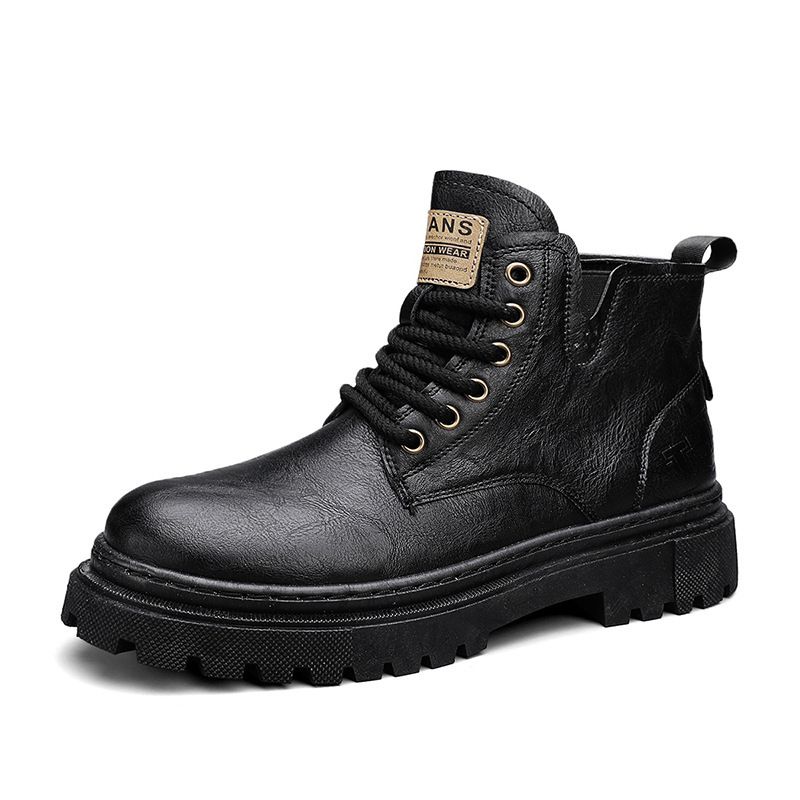 Men's Wear Resistant Non-Slip High-Top Casual Work Martens Boots  Ankle & Bootie