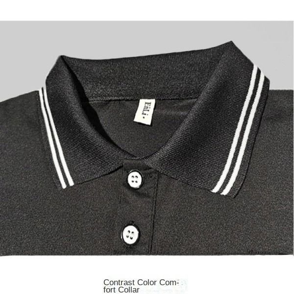 Men's Solid Color Business Gentleman Short Sleeve Youth Fashion Half Sleeve Shirt Top  T-Shirts