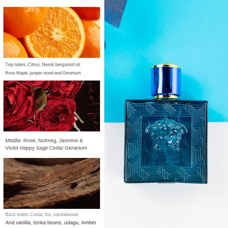 Perfume 50ml Eros For Men Fragrance Lasting Light Fragrance Fresh Ocean Cologne