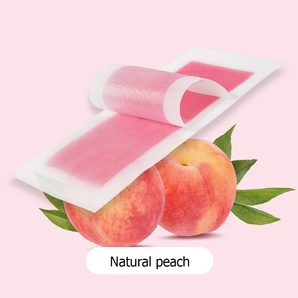 15pcs Hair Removal Wax Strips Roll Underarm Wax Strip Paper Waxing Wipe Sticker Beauty Tool for Face Body Leg Arm Hair Remova
