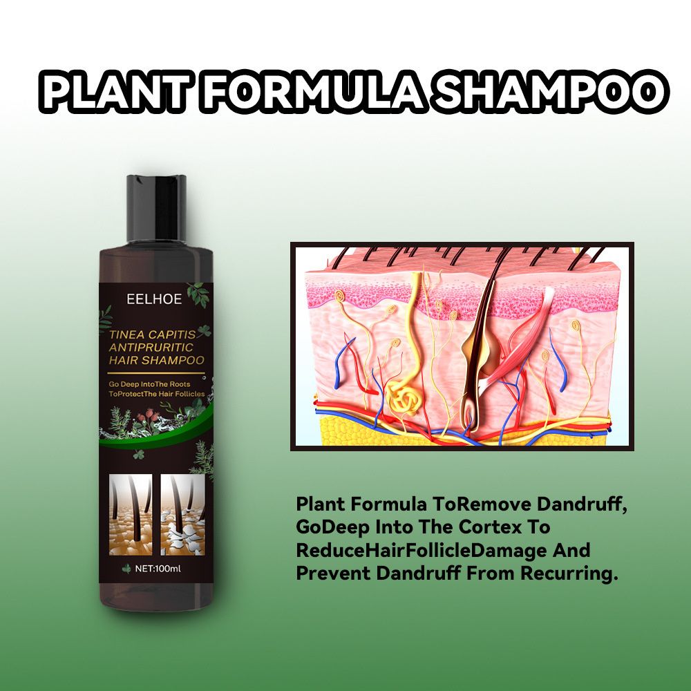 Dandruff Remover Shampoo Therapeutic Shampoo Treatment for Itching Flaking Scalp Psoriasis Seborrheic Dermatitis Hair Care 100ml