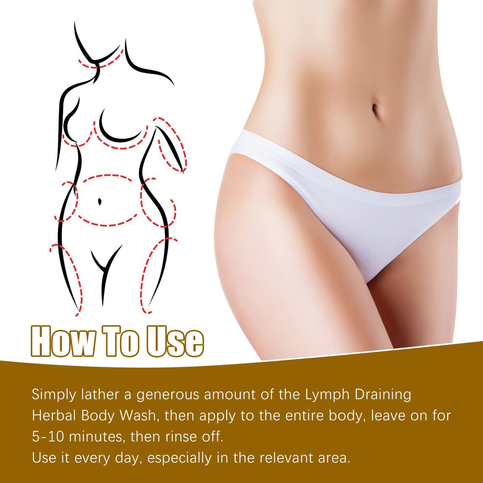 Jaysui Ginger Body Shaping Shower Gel for Slimming, Firming, Waist, Lymphatic Laziness, Cleansing and Moisturizing Skin