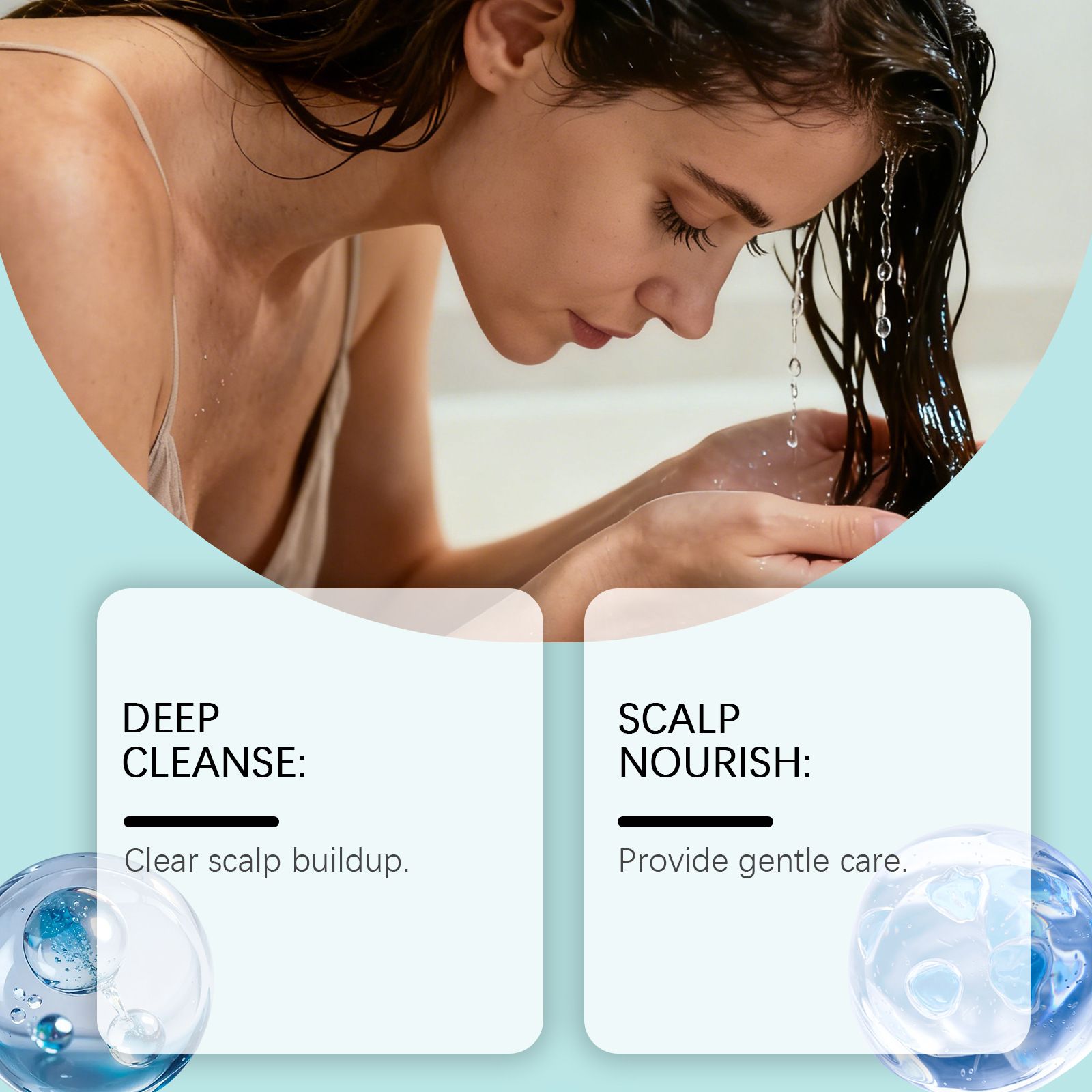 GleamXi Salicylic Acid Scalp Scrub for Gentle Scalp Care, Cleaning, Daily Refreshing Hair Scrub