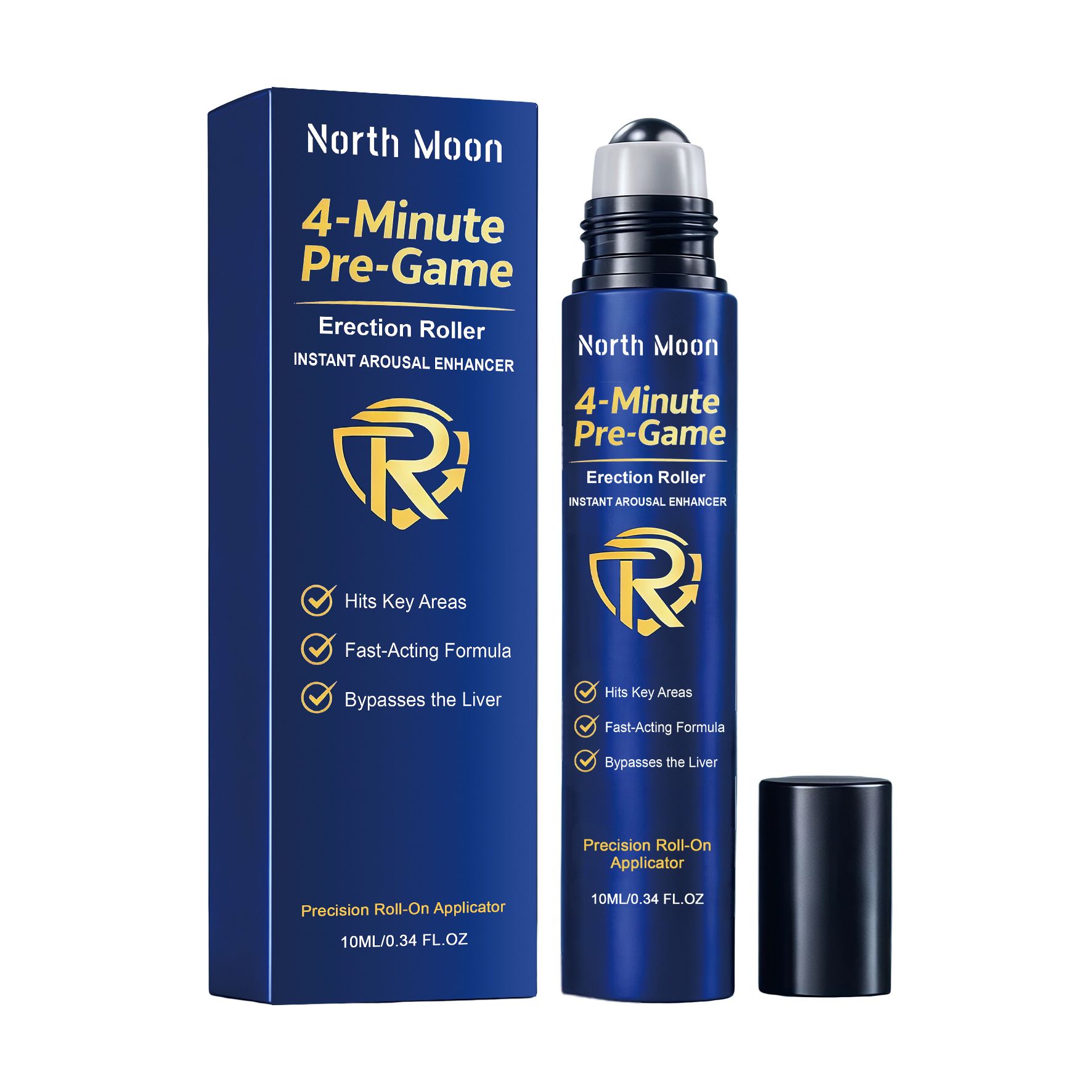 NORTH MOON Men's Care Roll-On Gentle, Refreshing, and Moisturizing Men's Body Roll-On to Enhance Daily Condition