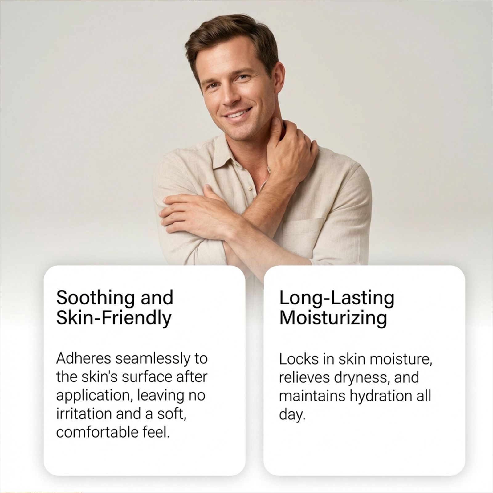 SOUTH MOON Men's Care Cream - Gentle ingredients for comfortable care of men's body, for external use application