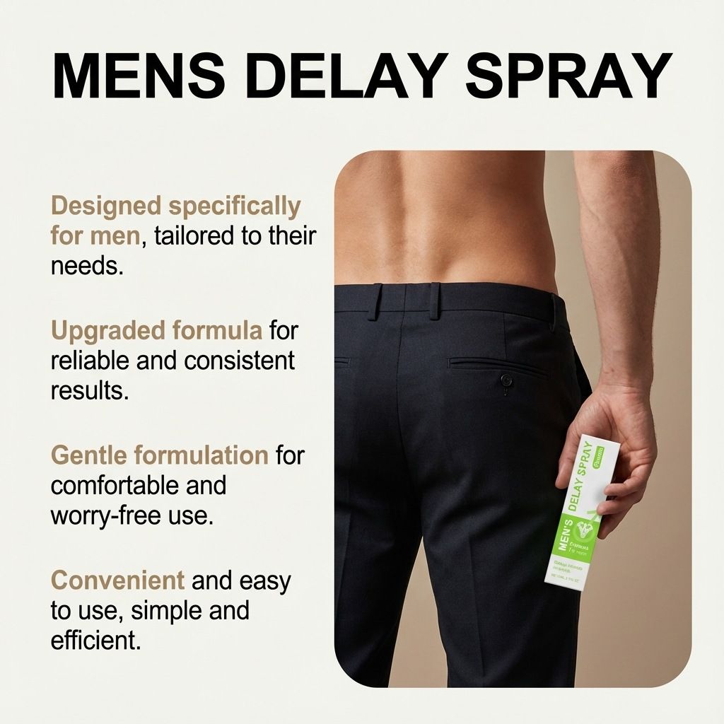 Fluvaris Men's Care Spray, gently protects men's body skin, invigorating and comfortable, convenient massage spray