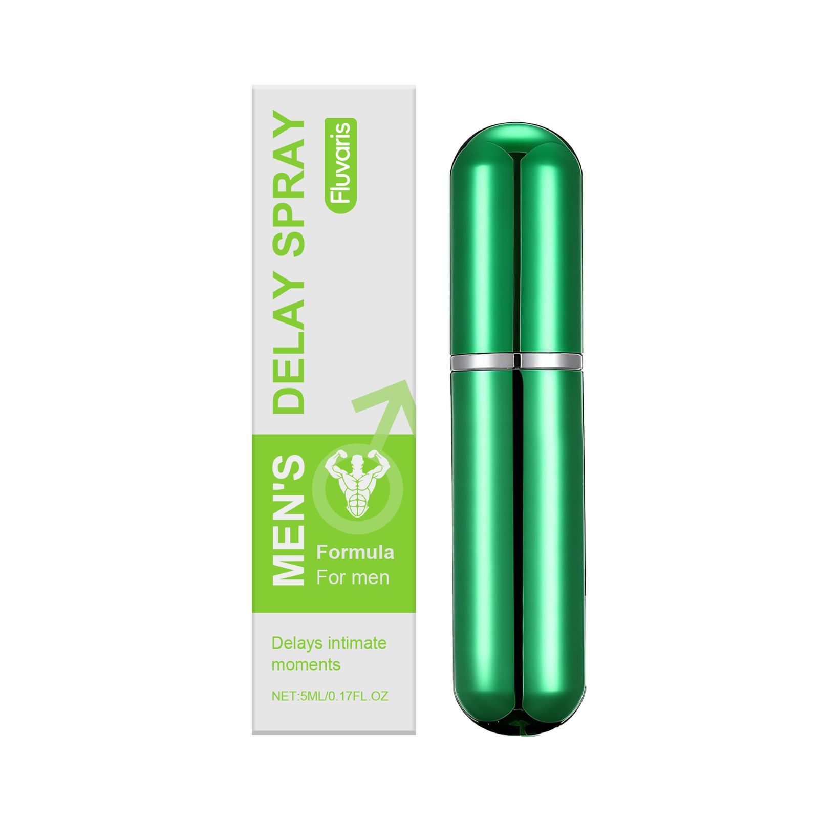 Fluvaris Men's Care Spray, gently protects men's body skin, invigorating and comfortable, convenient massage spray