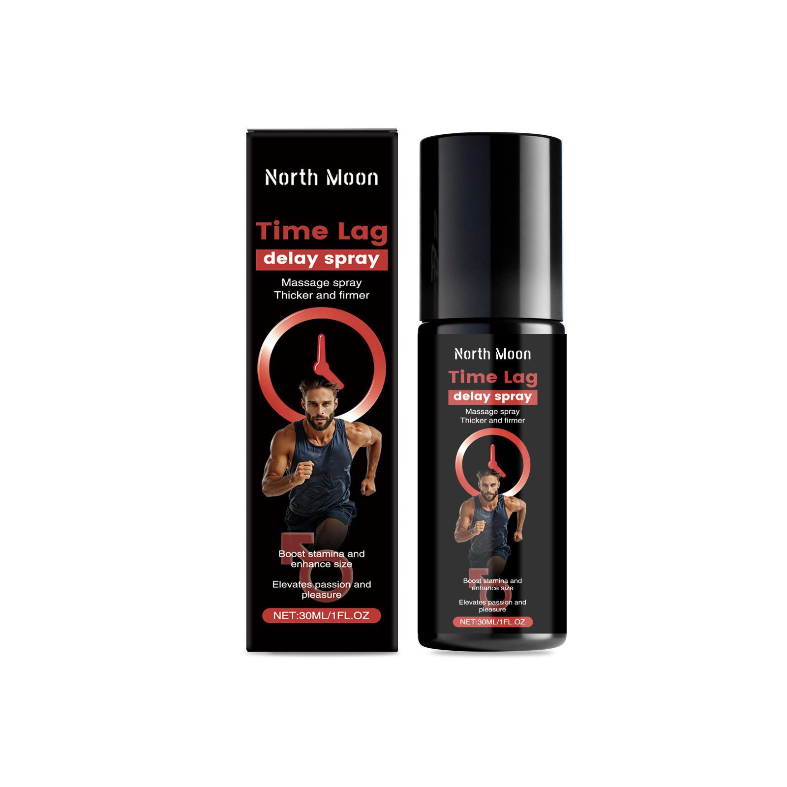 NORTH MOON Men's Care Spray Moisturizing and Nourishing Men's Body Skin Comfortable Massage Care Spray
