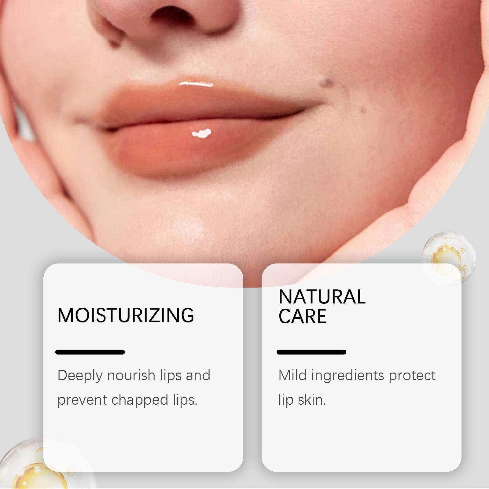 EELHOE Moisturizing Honey Lip Balm Series Gently Moisturizes, Hydrates Dry Lips, and Cares for Soft and Tender Lips