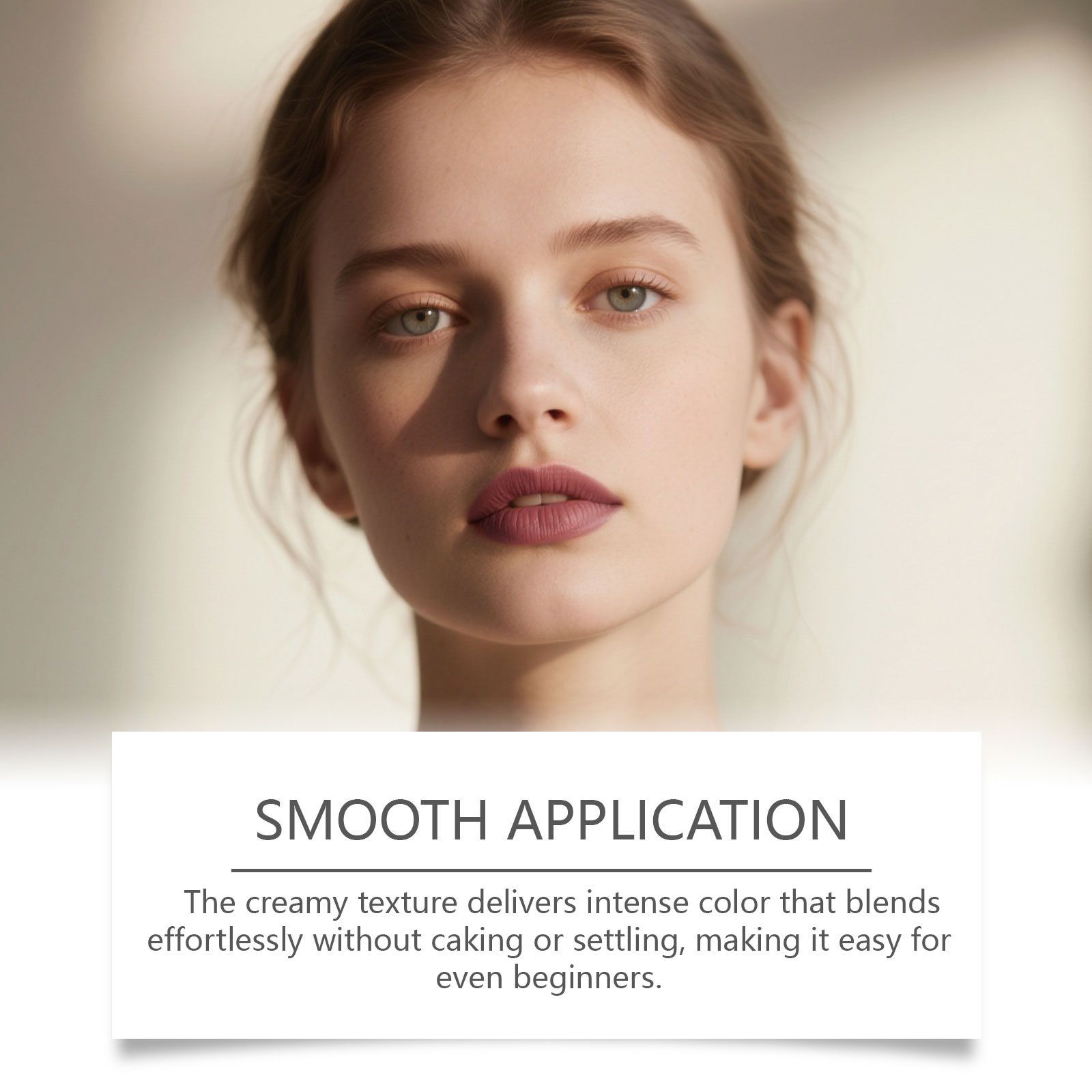 zephoco Black Honey Eye and Lip Classic Brown Set Curling Mascara Moisturizing Silky Lipstick Natural Color