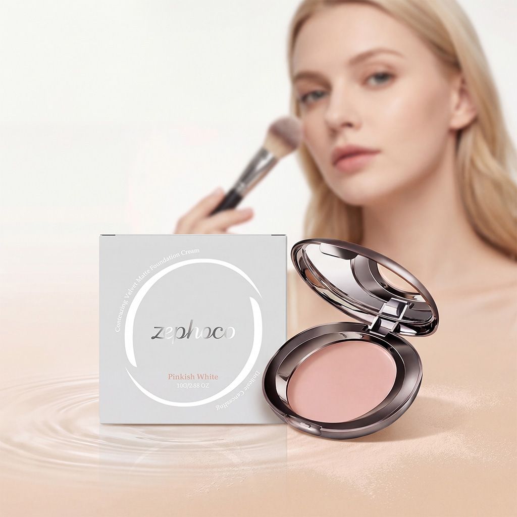 zephoco Soft Focus Concealer Foundation Stick Series, gentle, natural, lightweight, smooth, breathable, everyday makeup foundation