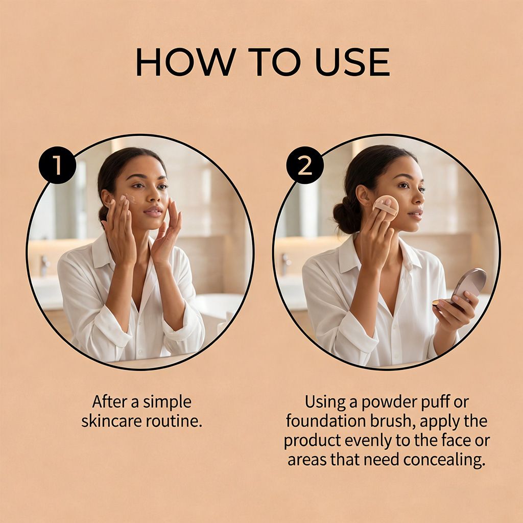 zephoco Soft Focus Concealer Foundation Stick Series, gentle, natural, lightweight, smooth, breathable, everyday makeup foundation