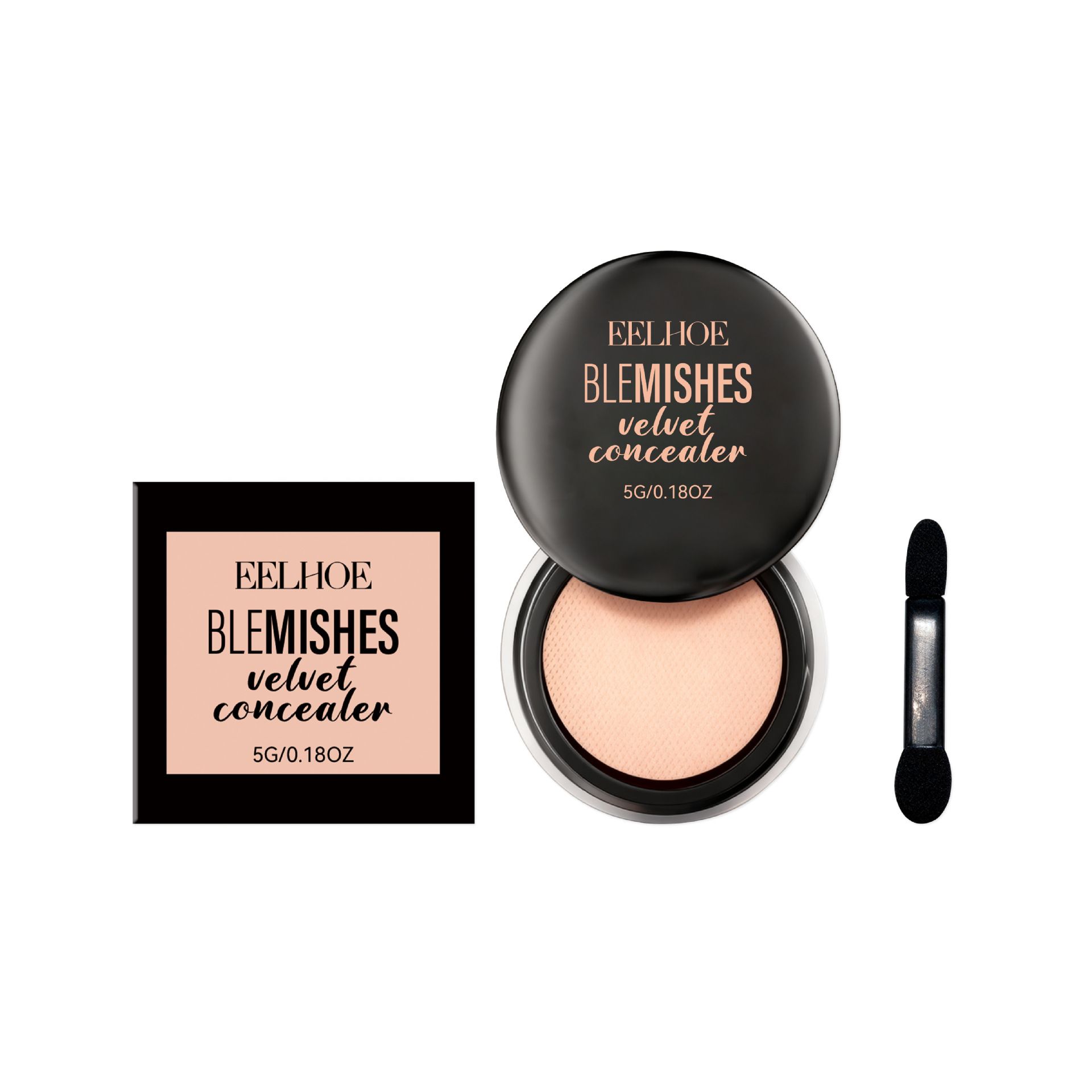 EELHOE Tattoo Concealer Cream, moisturizing and lightweight texture, easy to apply, covers blemishes and creates naturally smooth skin