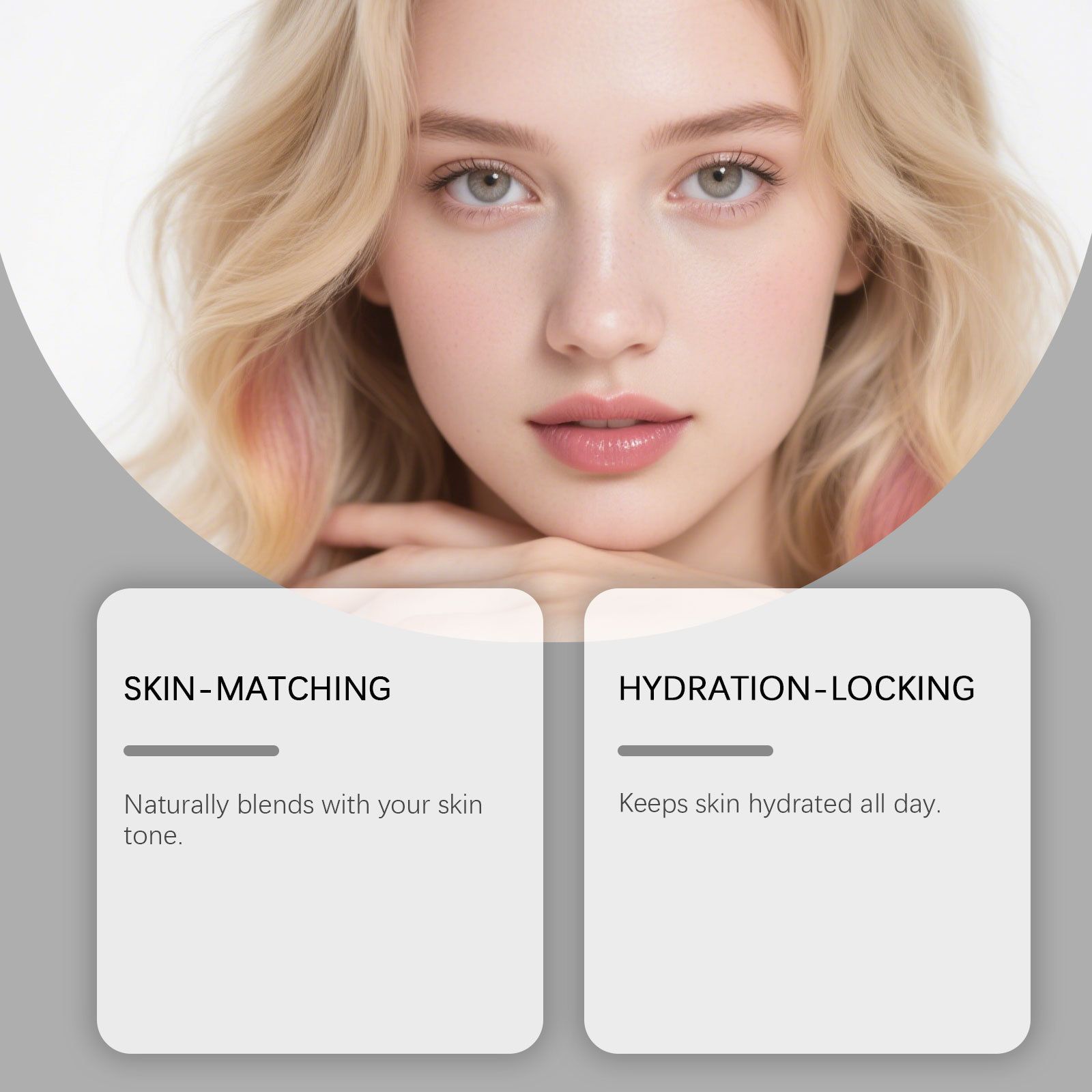 Zephoco natural color soft skin concealer, lightweight texture, moisturizing, comfortable, naturally smooth, long-lasting, and easy to apply view 2