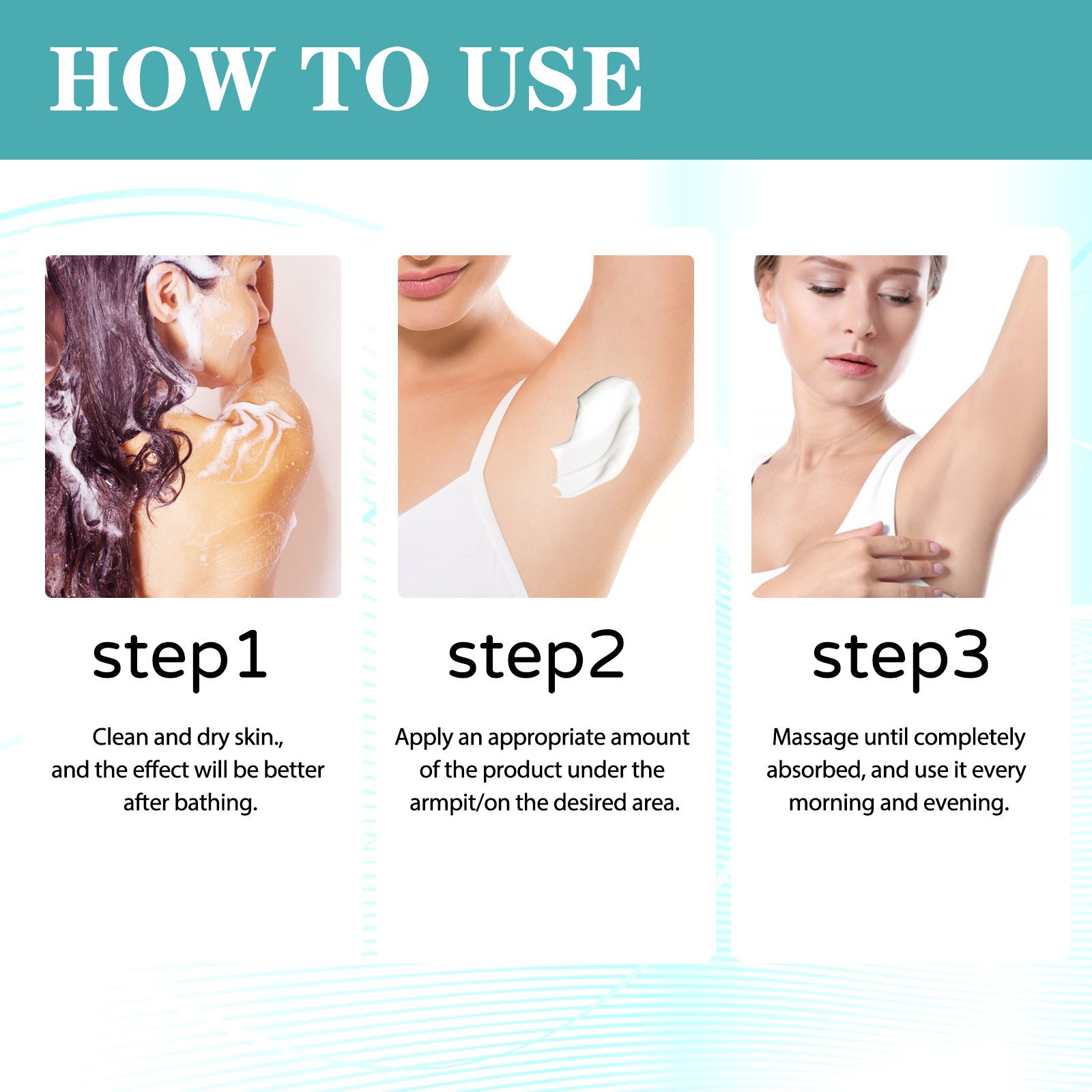 OUHOE Underarm Care Cream Gentle underarm, elbow, and joint brightening, moisture-locking, refreshing, hydrating, and cleansing skin cream