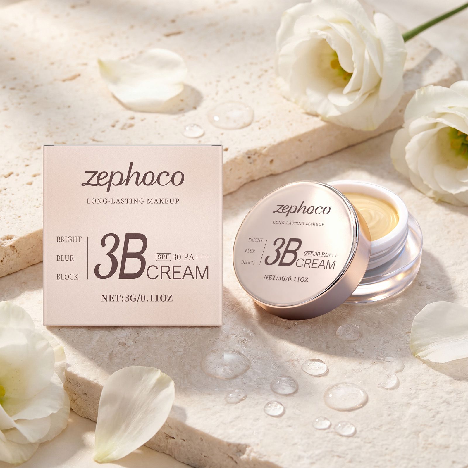 zephoco Moisturizing Color Makeup Stick Set Brightening, Concealing, Even Skin Tone, Suitable for Daily and Multiple Occasions Makeup