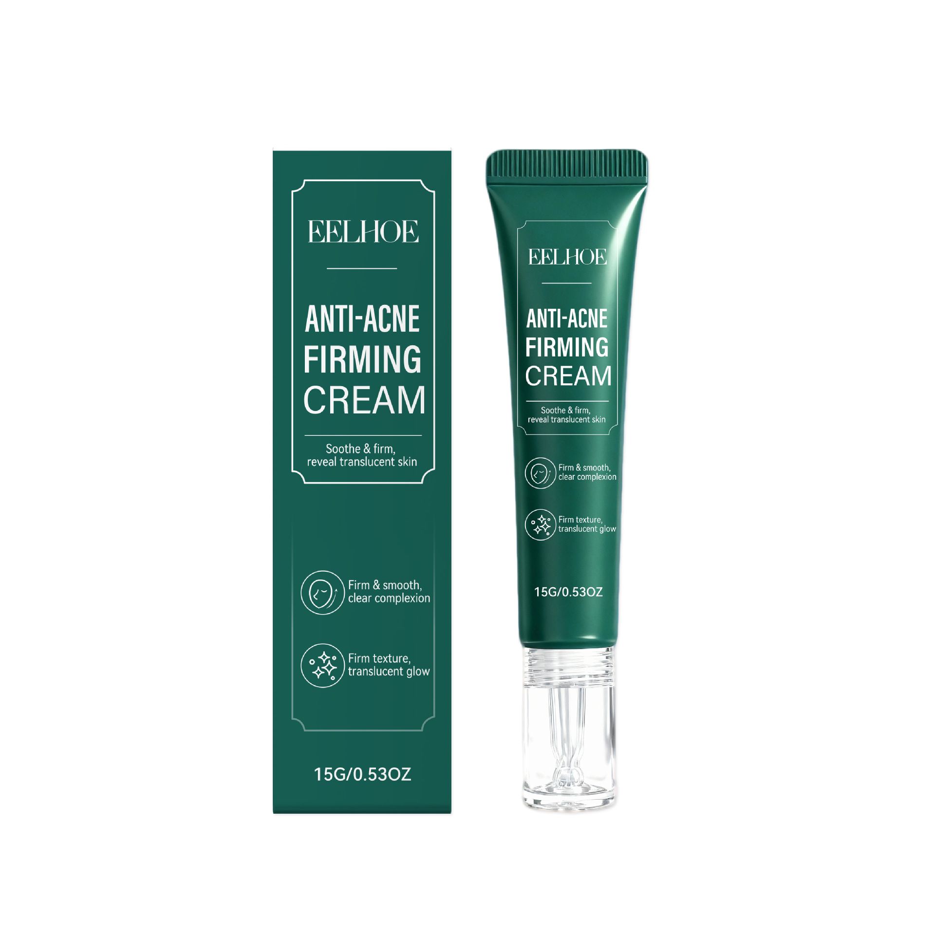 EELHOE Acne Cleansing Cream Moisturizes, Hydrates, and Softens Delicate Facial Skin, Gently Cleanses Facial Acne