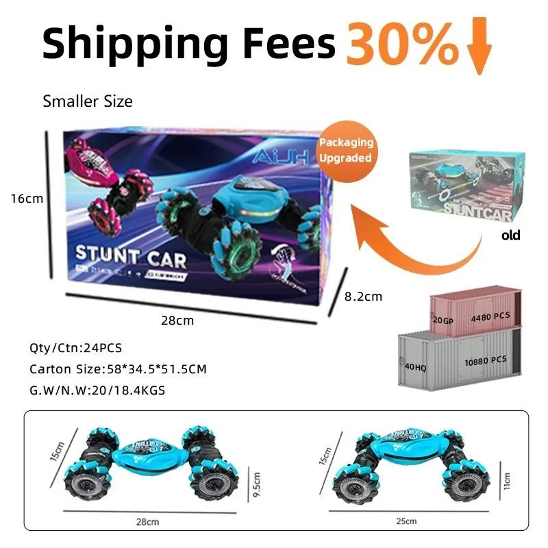 Remote Control Toy Rc Auto Gesture Sensing Rc Stunt Car Rotation 360 Remote Control Car Birthday Gift