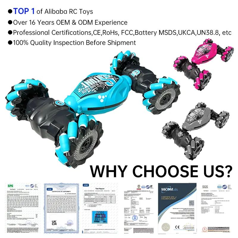 Remote Control Toy Rc Auto Gesture Sensing Rc Stunt Car Rotation 360 Remote Control Car Birthday Gift