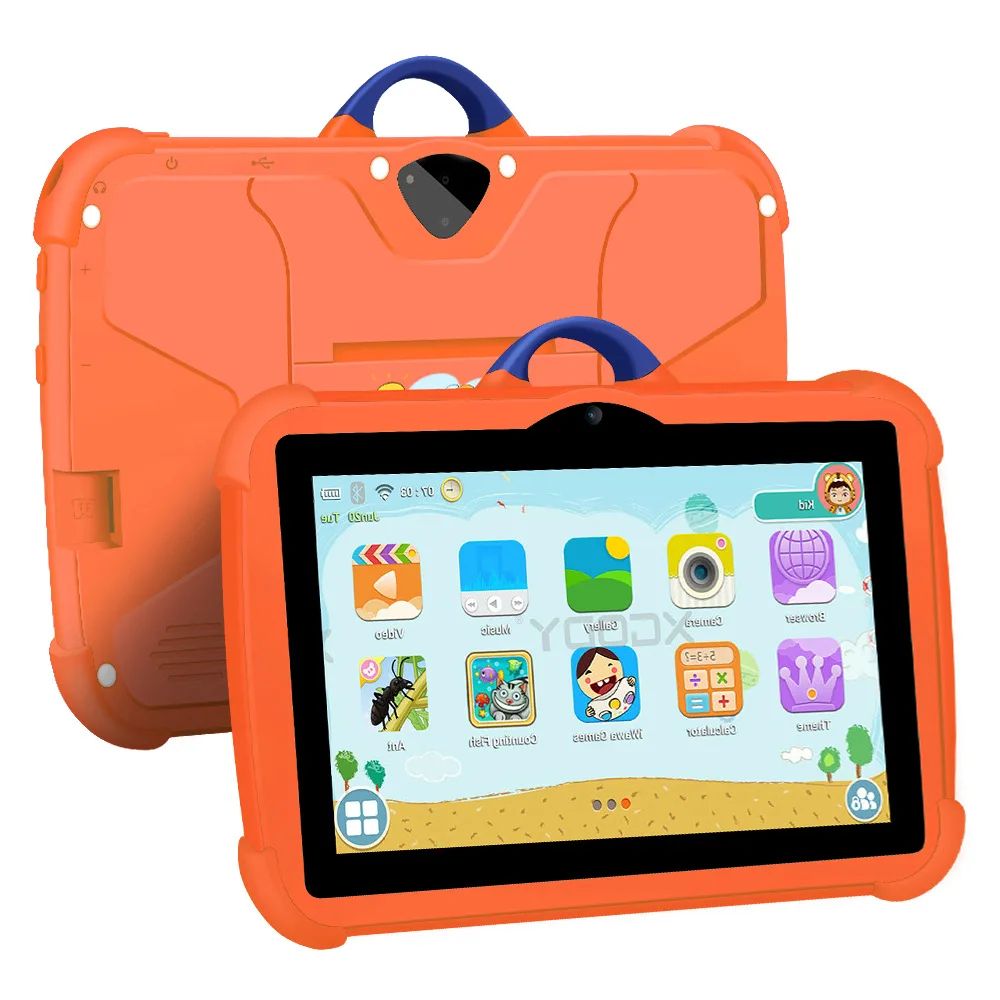7 inch Gift tablet pc for kids android tablet with games and educational apps installed